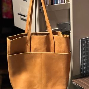 Able Selam leather tote